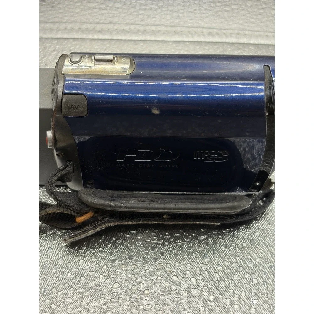 JVC Everio GZ-MG330AU 30GB HDD Digital Video Camcorder Blue Not Tested W/battery